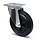 Rubber zwenkwiel 200 mm - rollager - 205 kg
