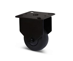 Zwart bokwiel 50 mm - kogellager - 50 kg