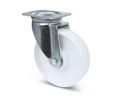 Nylon zwenkwiel 160 mm - 700 kg