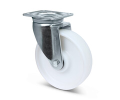 Nylon zwenkwiel 200 mm - 800 kg