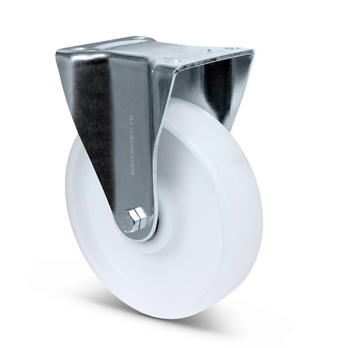 Nylon bokwiel 200 mm - kogellager - 800 kg