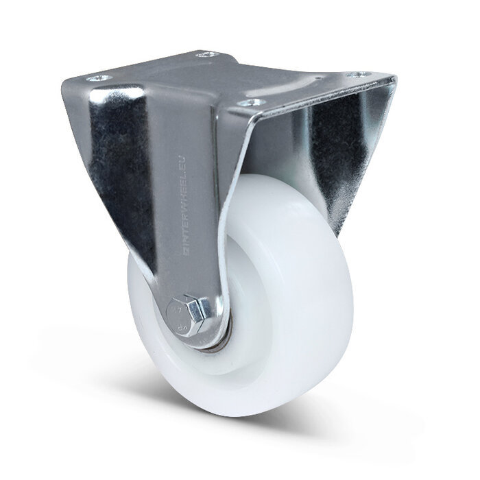 Nylon bokwiel 125 mm - kogellager - 700 kg