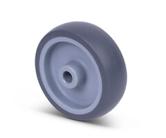 TPR Rubber wiel 100 mm - 100 kg