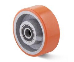 PU wiel 125 mm - 550 kg