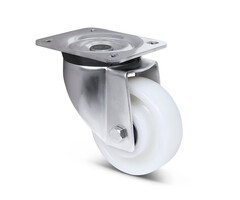 Derby Ruote Rvs zwaarlast zwenkwiel 200 mm Nylon - 900 kg