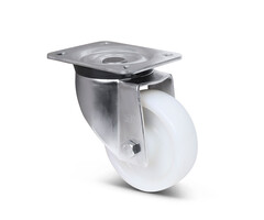 Derby Ruote Rvs zwenkwiel 125 mm Nylon - 700 kg