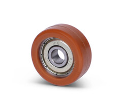 Geleiderol 25x10 mm - polyurethaan - 20 kg