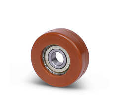 Geleiderol 45x15 mm - polyurethaan - 80 kg