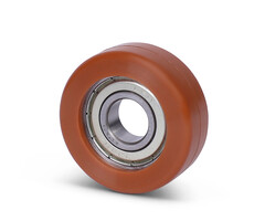 Geleiderol 70x25 mm - polyurethaan - 200 kg