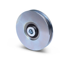 Kabelschijf 98 mm met U groef - 220 kg