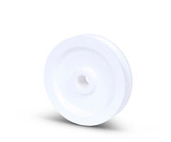 Kabelschijf 80 mm met U groef - 120 kg