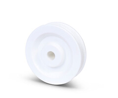 Kabelschijf 100 mm met U groef - 85 kg