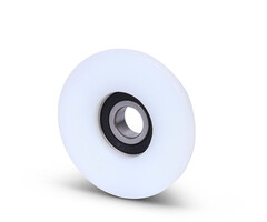 Nylon flenswiel 62 mm - 100 kg