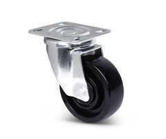 Hittebestendig zwenkwiel 100 mm - 220 kg