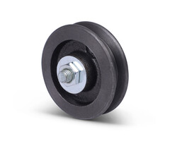 Groefwiel 75 mm met vierkante groef - 35 kg