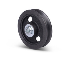 Groefwiel 90 mm met vierkante groef - 50 kg