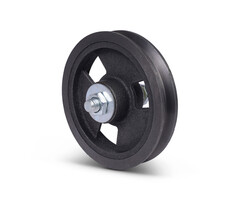 Groefwiel 140 mm met vierkante groef - 135 kg