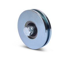 Groefwiel 98 mm met vierkante groef - 220 kg