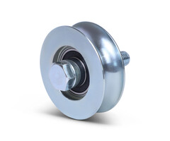 Groefwiel 78 mm met U groef - 200 kg