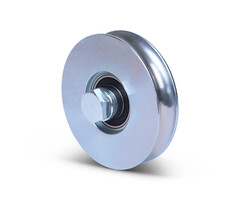 Groefwiel 98 mm met U groef - 220 kg