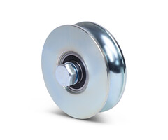 Groefwiel 98 mm met U groef - 425 kg