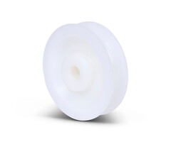 Kabelschijf 100 mm met U groef - 160 kg