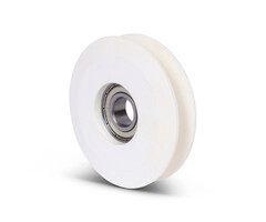 Kabelschijf 80 mm met U groef - 225 kg