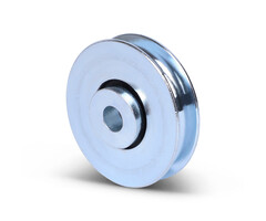 Kabelschijf 58 mm met U groef - 100 kg