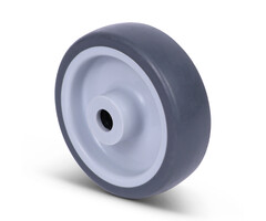 TPR Rubber wiel 100 mm - 100 kg