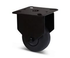 Zwart bokwiel 50 mm - kogellager - 50 kg