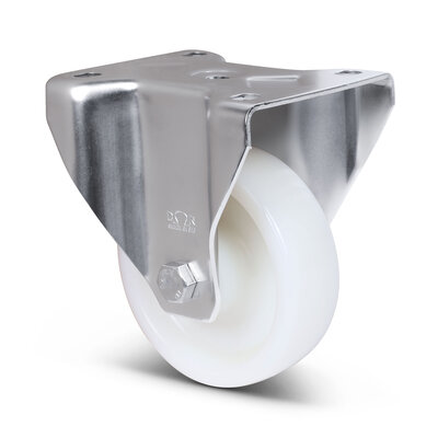 Derby Ruote Rvs bokwiel 125 mm - Nylon - 700 kg