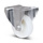 Rvs bokwiel 125 mm - Nylon - 700 kg