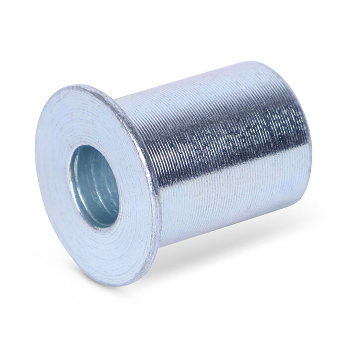 Asbus (T) - 15x8x21 mm | Staal verzinkt