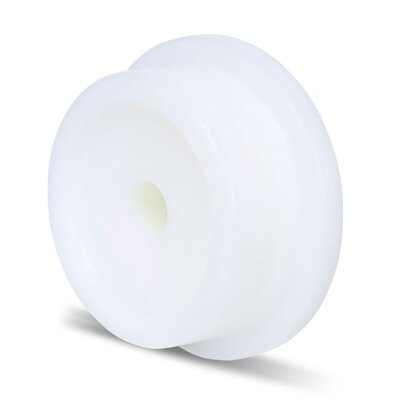 Flenswiel 100 mm - polyamide PA6 - 280 kg