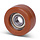 Geleiderol 30x11 mm - polyurethaan - 22 kg