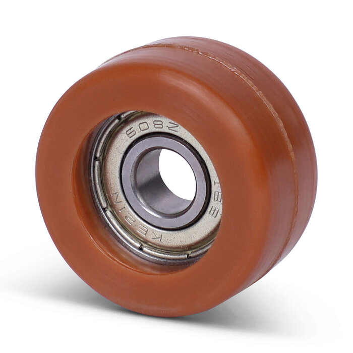 Geleiderol 30x11 mm - polyurethaan - 22 kg