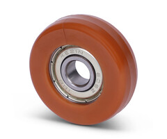 Geleiderol 32x16 mm - polyurethaan - 44 kg