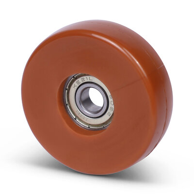 Geleiderol 38x11 mm - polyurethaan - 40 kg