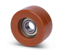 Geleiderol 40x14 mm - polyurethaan - 70 kg