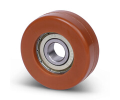 Geleiderol 45x15 mm - polyurethaan - 80 kg