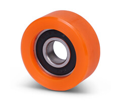 Geleiderol 50x15 mm - polyurethaan - 50 kg