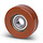 Geleiderol 50x15 mm - polyurethaan - 80 kg