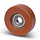 Geleiderol 50x18 mm - polyurethaan - 100 kg