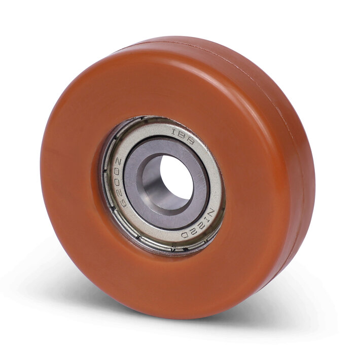 Geleiderol 50x15 mm - polyurethaan - 100 kg
