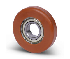 Geleiderol 55x20 mm - polyurethaan - 115 kg