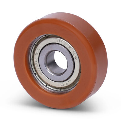 Geleiderol 60x20 mm - polyurethaan  - 150 kg