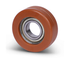 Geleiderol 60x25 mm - polyurethaan - 150 kg