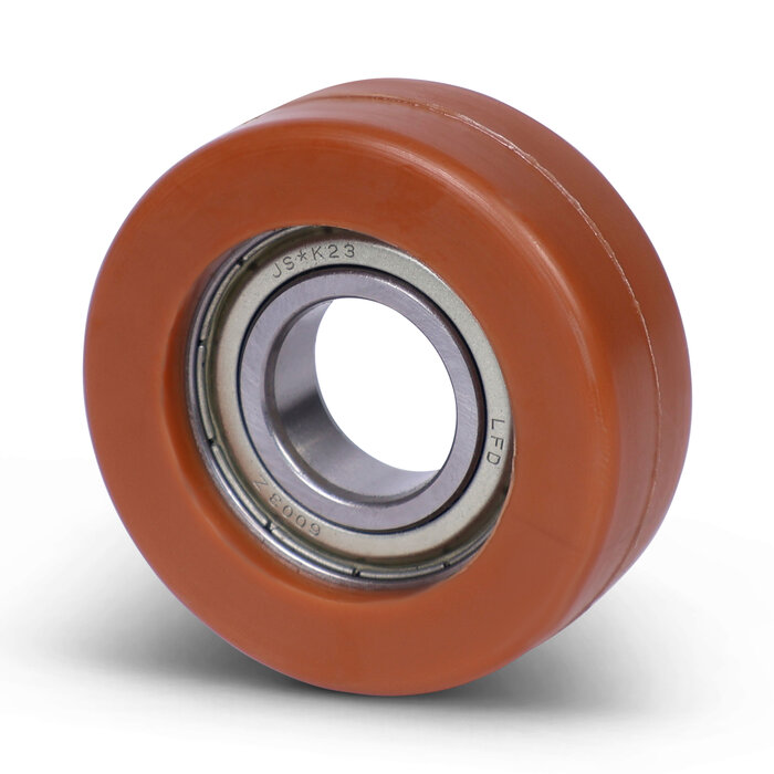 Geleiderol 60x20 mm - polyurethaan - 150 kg