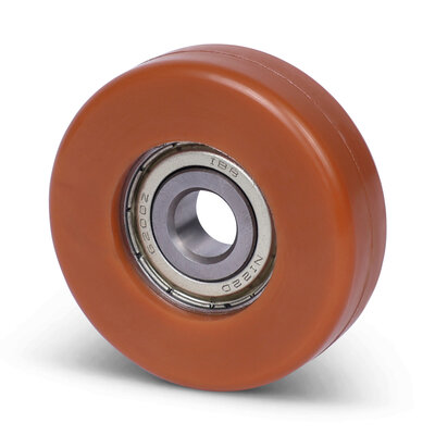 Geleiderol 60x15 mm - polyurethaan - 110 kg