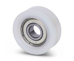 Geleiderol 30x11 mm - polyamide - 40 kg